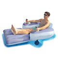Addotron Adult Inflatable Water Electric Seat Recliner Floating Boat PVC Material 140Cm